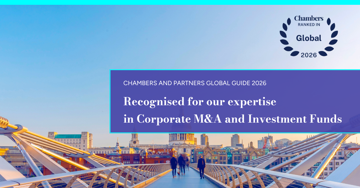 Image Global recognition in Corporate M&A and in Investment Funds