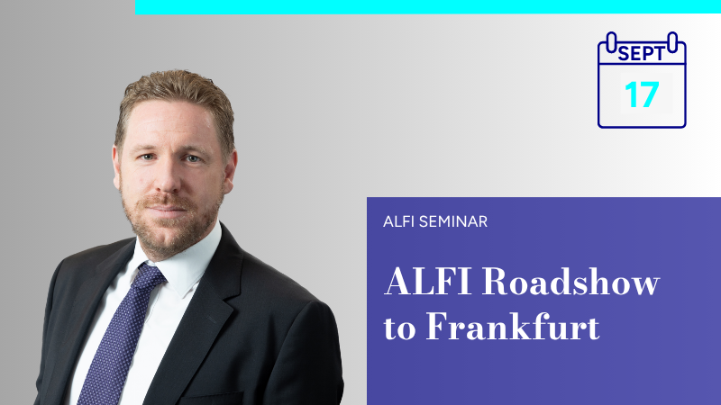 Meet Fabian Frankus at ALFI Roadshow in Frankfurt