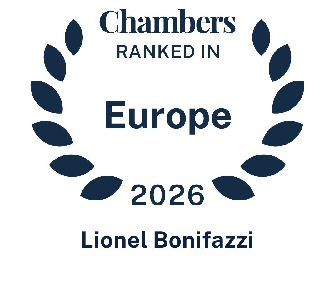 Chambers Europe 2026: Lionel BONIFAZZI recognised as Leading Individual (Band 4) in Tax