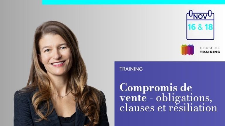 Compromis de vente – Obligations, clauses et résiliation