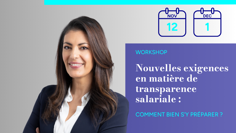 Nouvelles exigences en matière de transparence salariale